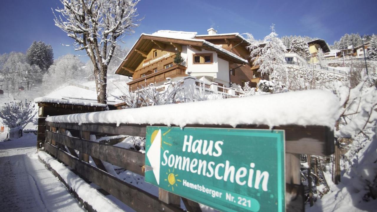 Appartamento Haus Sonnenschein Saalbach-Hinterglemm Esterno foto